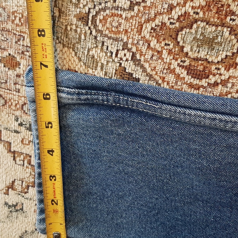RVCA Hight Waisted Crop Jeans Size 27 - Picture 11 of 12